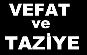 VEFAT TAZİYE MESAJ 